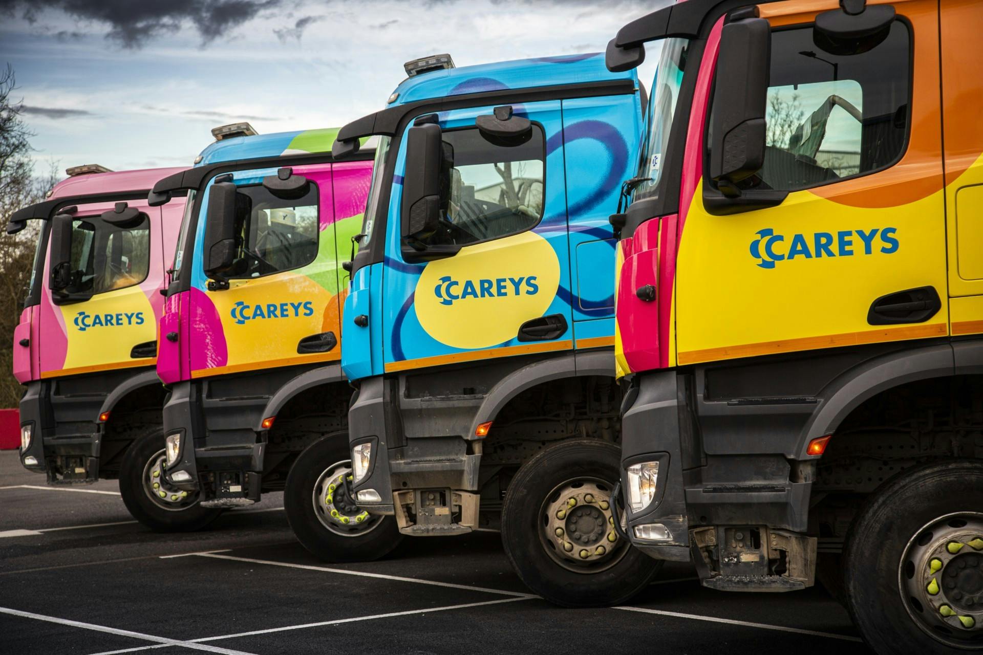 Carey Foundation Charity Branded Trucks